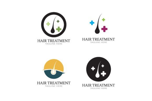 Download HAIR TREATMENT CARE LOGO DESIGN VECTOR - Premium Resources