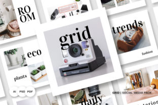 Download Grid Social Media Pack - Media pack Collection