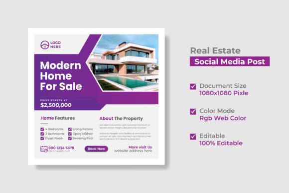 Download Real Estate Social Media Post - Media post Collection
