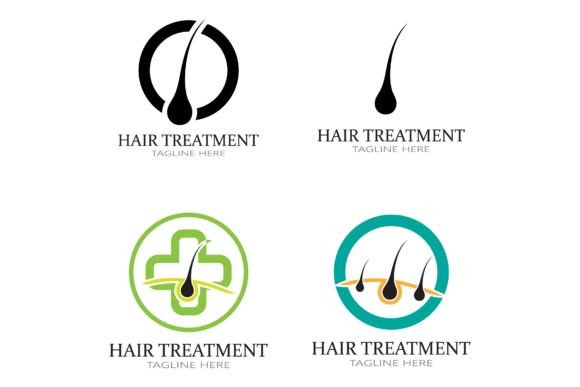 Download HAIR TREATMENT CARE LOGO DESIGN VECTOR - Premium Resources